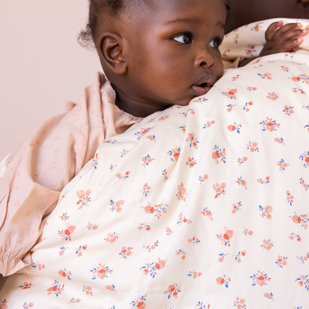 Bedding set, Baby, 70x100cm - GOTS Berries
