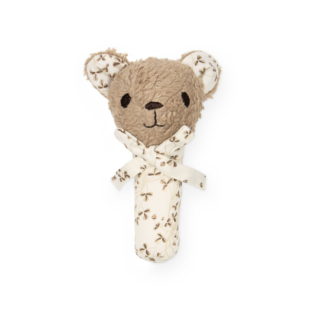 Petite Bear Rattle - OSC Latte