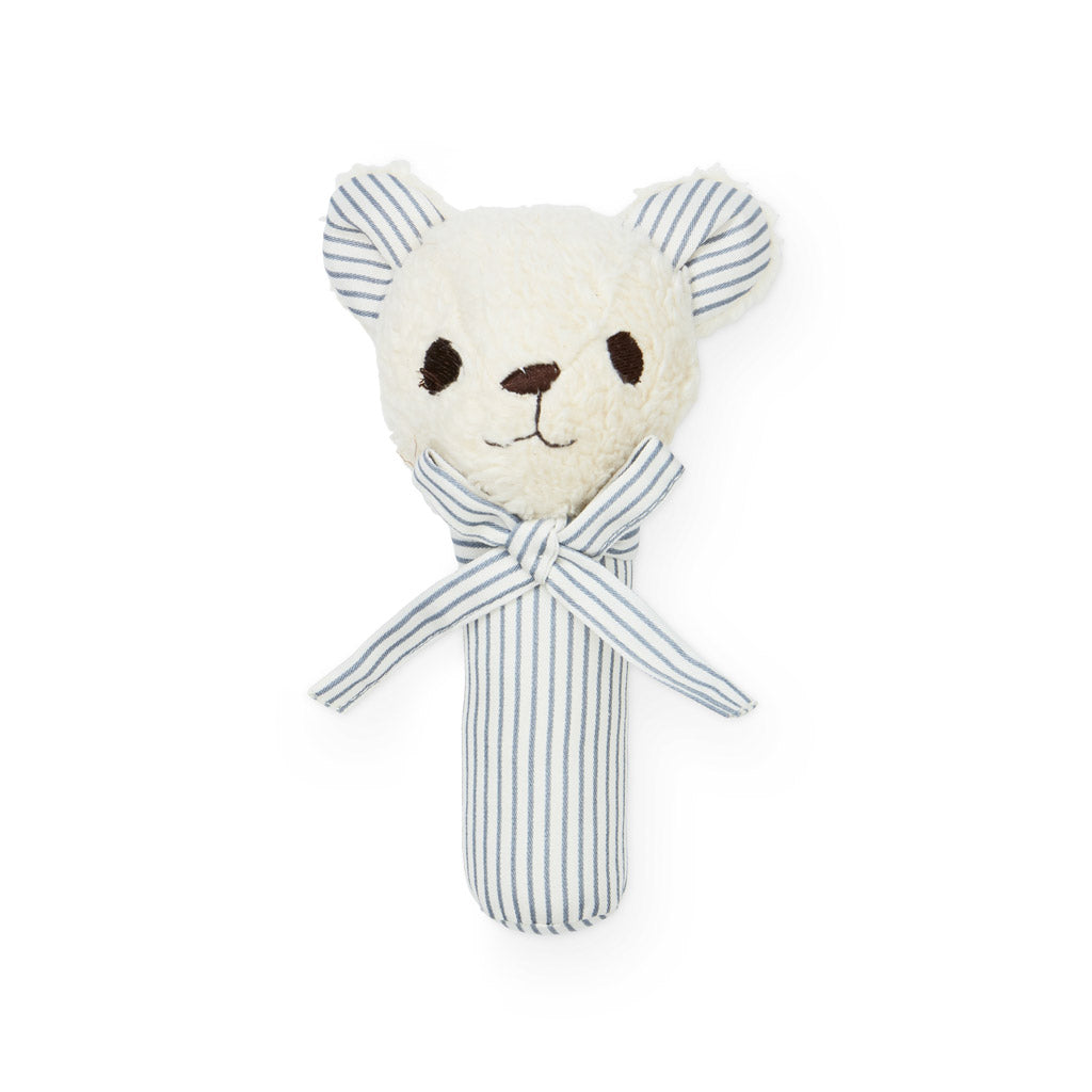 Petite Bear Rattle - OSC Off White