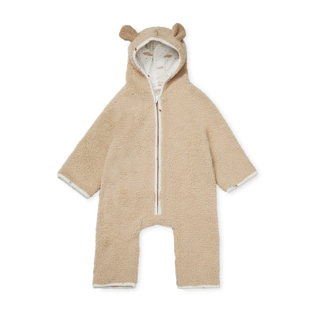 Sherpa Onesie Vincent - Latte/ Dreamland