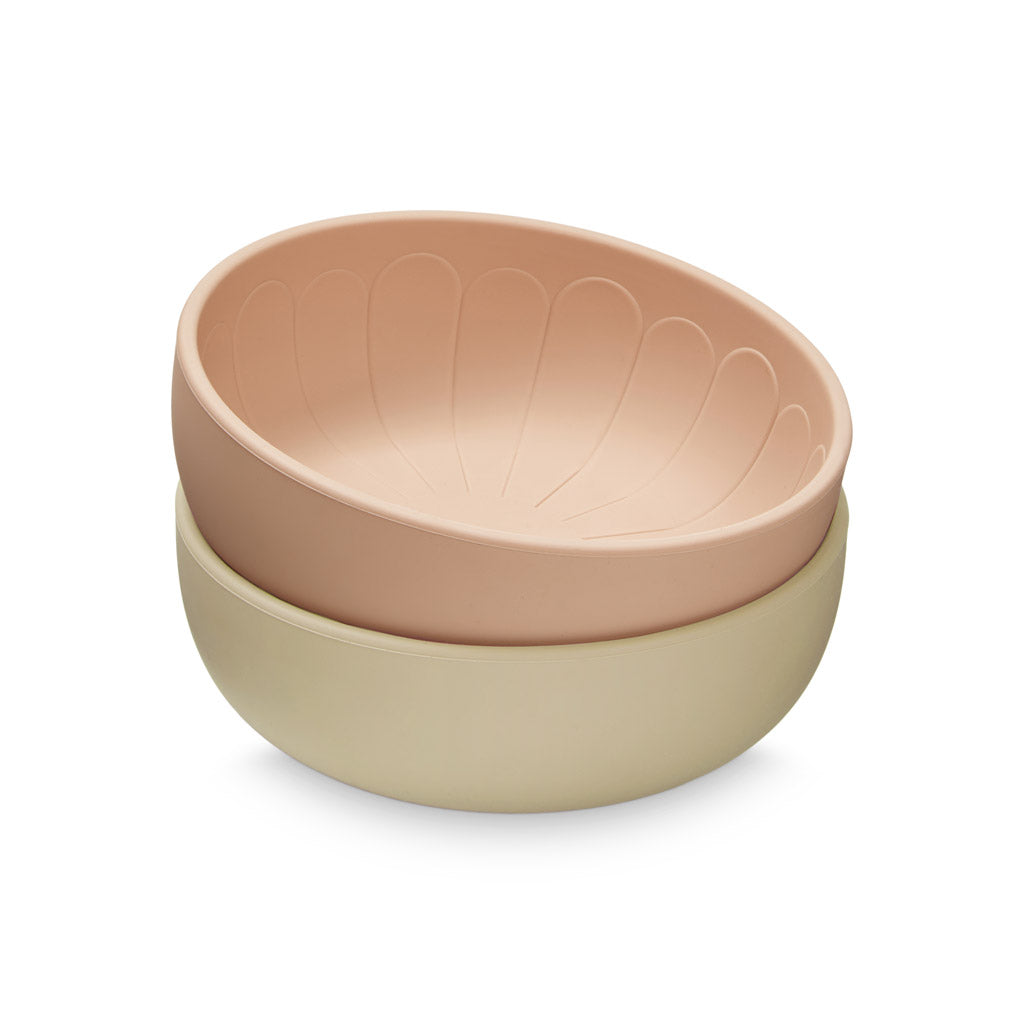 Flower Bowls, 2-pack - Coral Mix