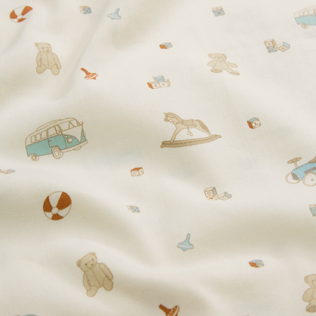 Bedding Set, Junior, 100x140cm - GOTS - Vintage Toys