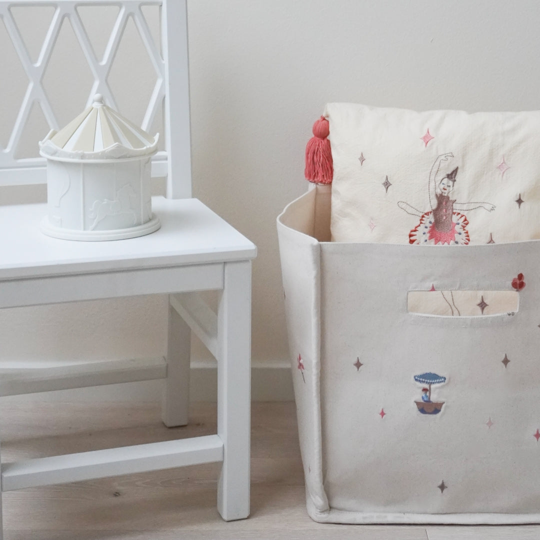 Embroidered Cushion - OCS - Ballerina