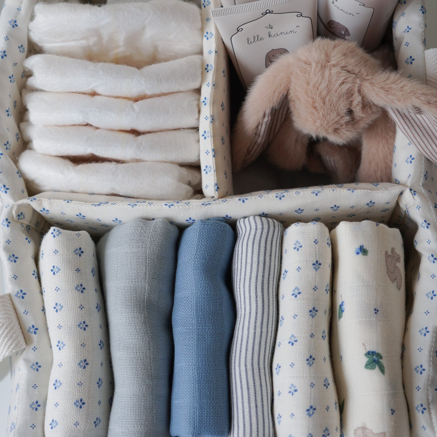 Muslin Cloth, Printed, 2-pack - GOTS - Caprice