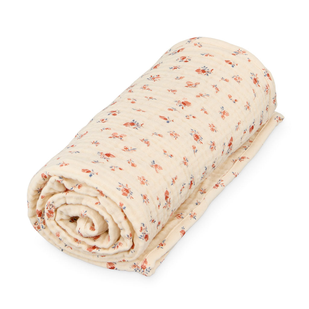 Muslin Baby Blanket - GOTS - Berries