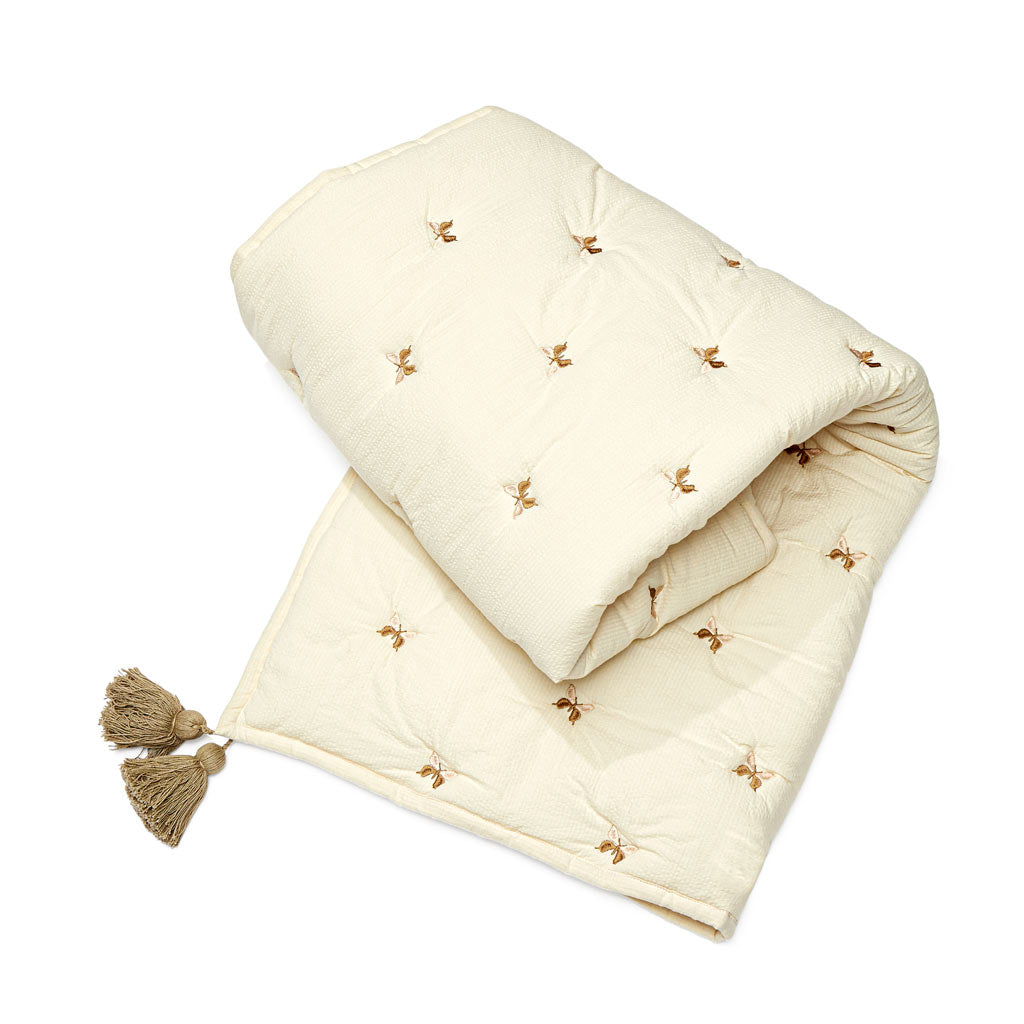 Kids Embroidered Blanket OCS Butterfly