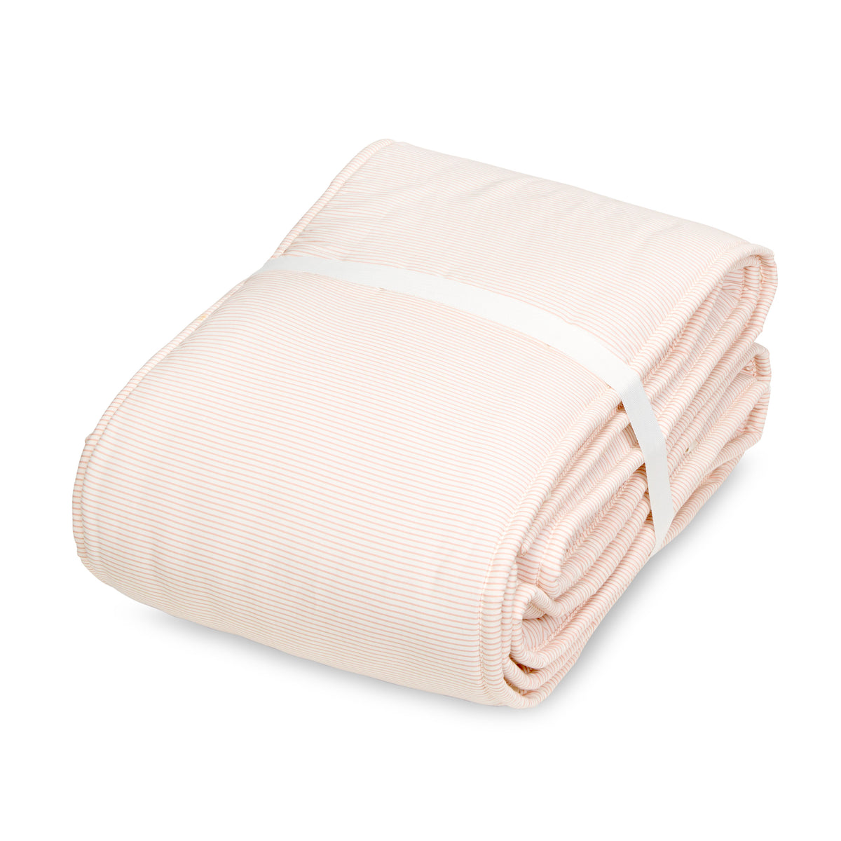 Cot Bumper - OCS - Classic Stripes Rose