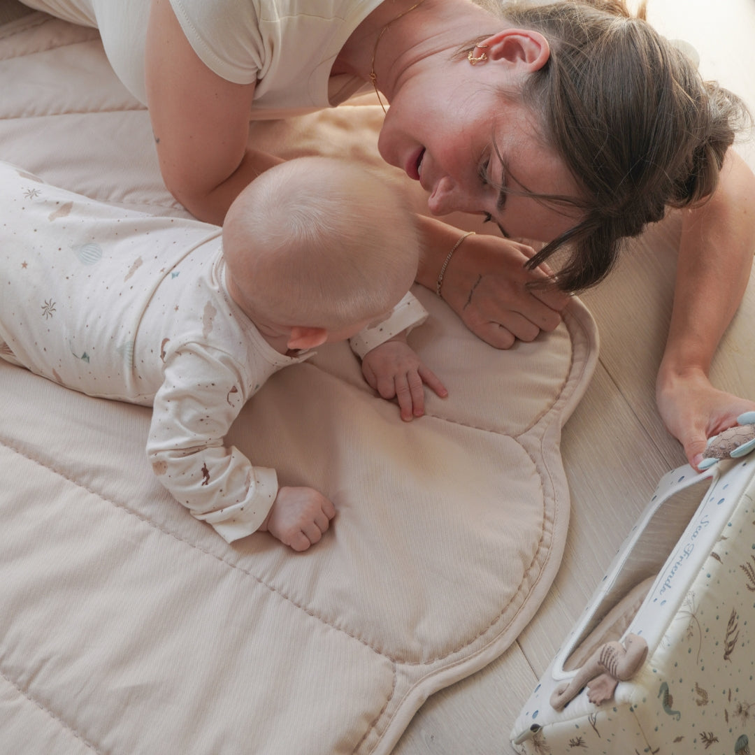 Sea Shell Play Mat - OCS Almond