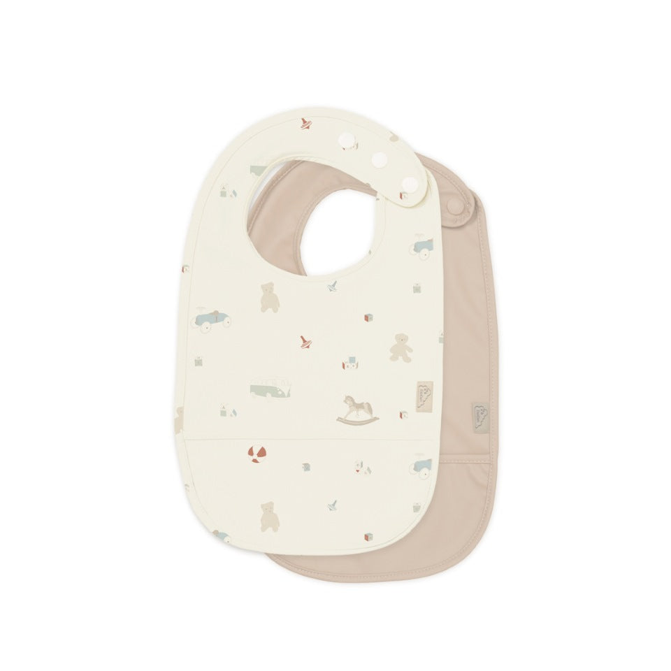 Bib w/ pocket, 2-pack - Vintage Toys