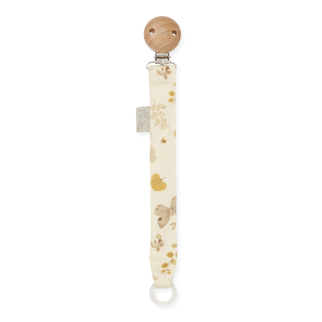 Pacifier Holder - GOTS Butterflies