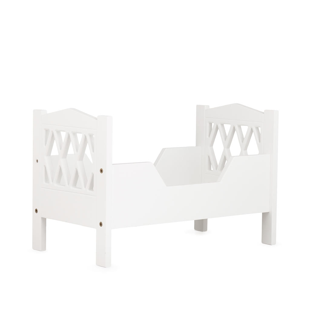 Harlequin Doll's Bed - FSC White