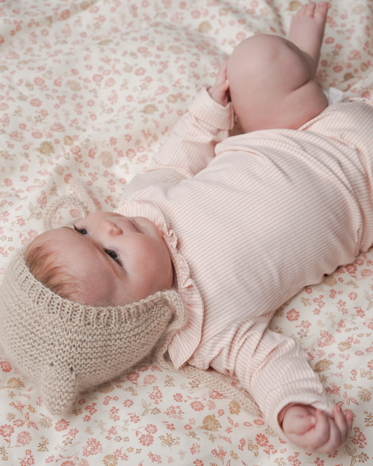 Long Sleeved Body Holly, 56 cm - GOTS - Classic Stripes Rose