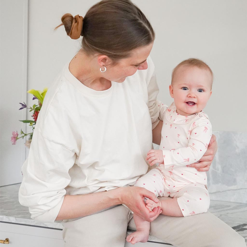 Long Sleeved Body Holly - GOTS - Bows