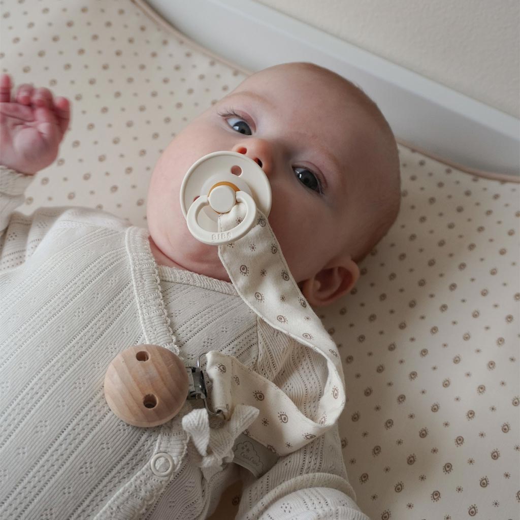 Pacifier Holder - GOTS - Rowan