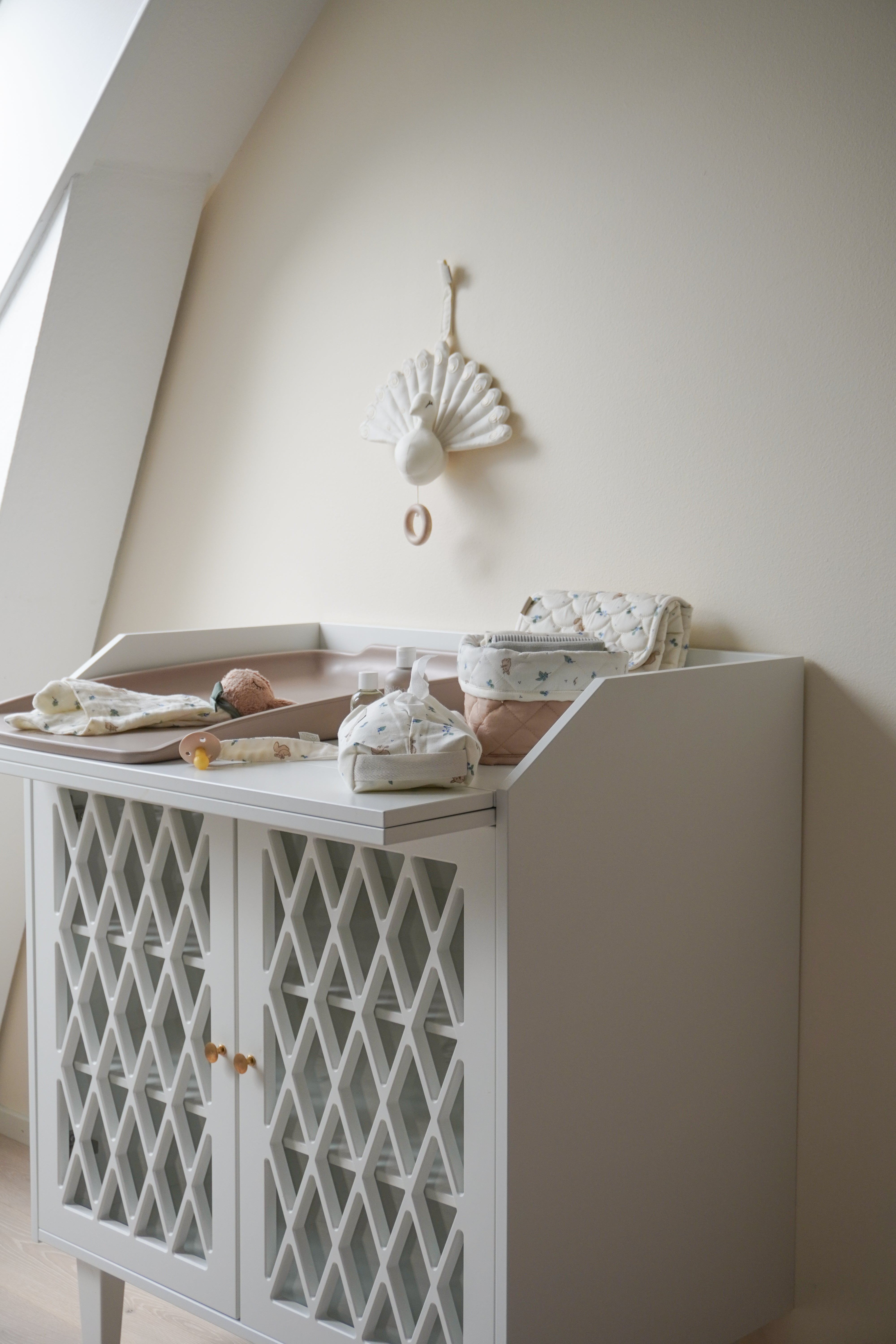 Harlequin Changing Table - White