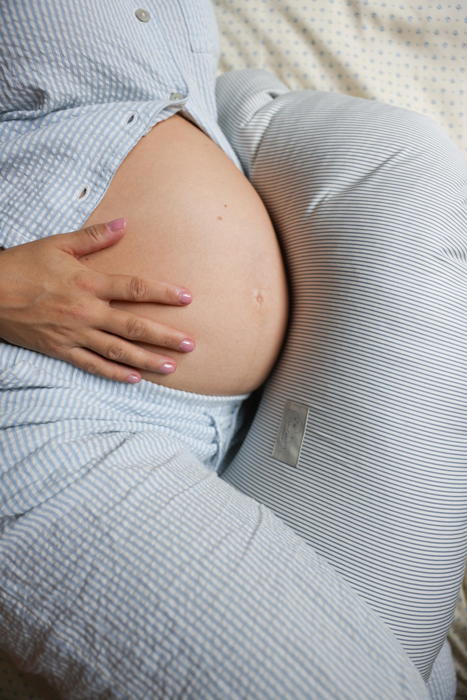 Nursing Pillow - OCS - Classic Stripes Blue