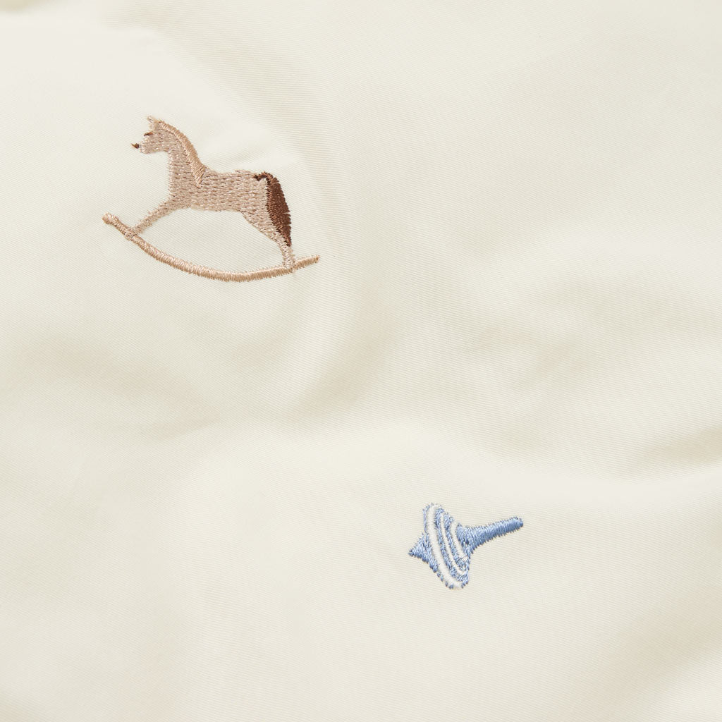 Embroidered Baby Bedding Set, 70x100cm - GOTS - Vintage Toys