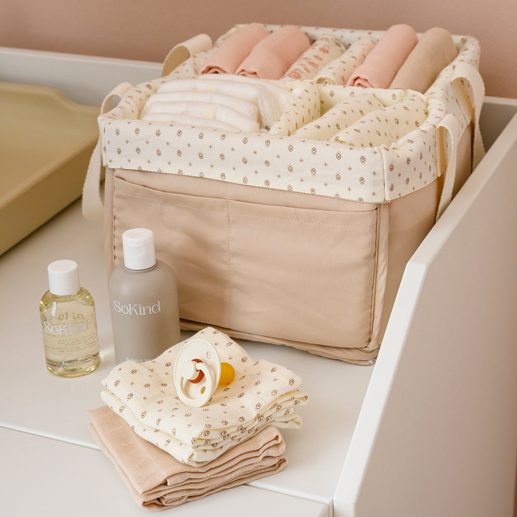 Muslin Cloth, Printed, 2-pack - GOTS - Rowan