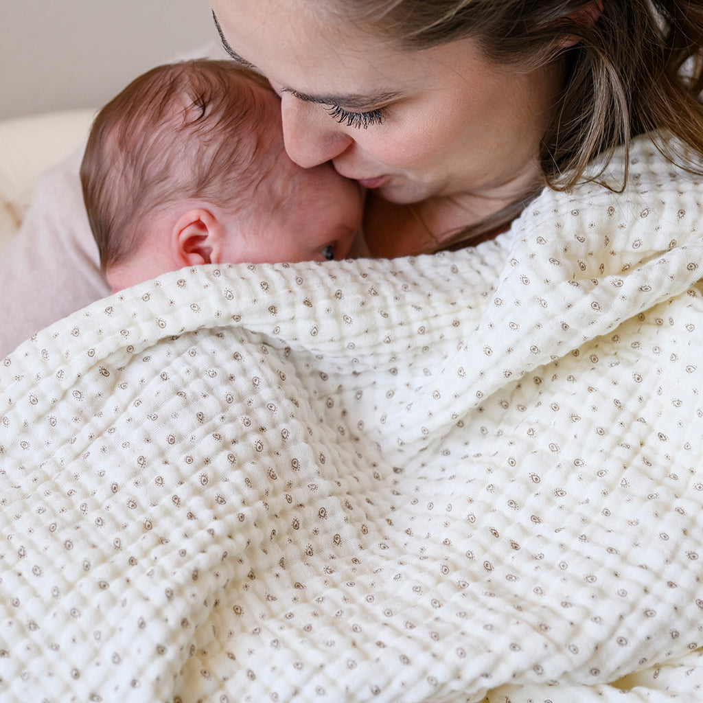 Muslin Baby Blanket - GOTS - Rowan