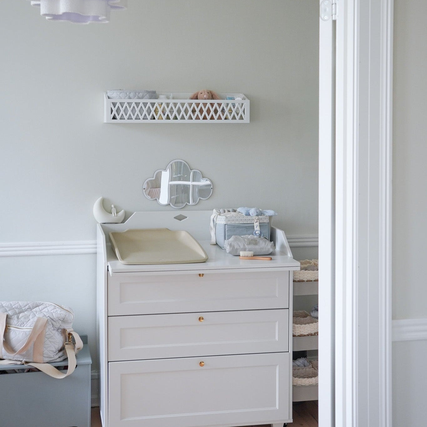 Harlequin Shelf - White