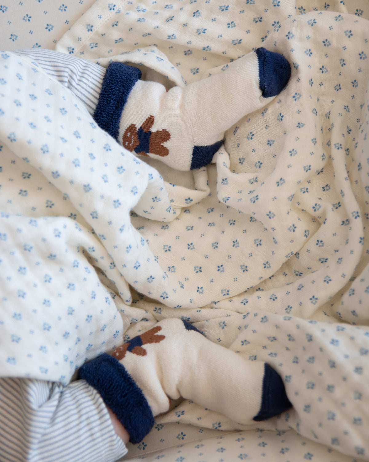 Terry Socks Safi, 3-pack, 13-15 - Snowman