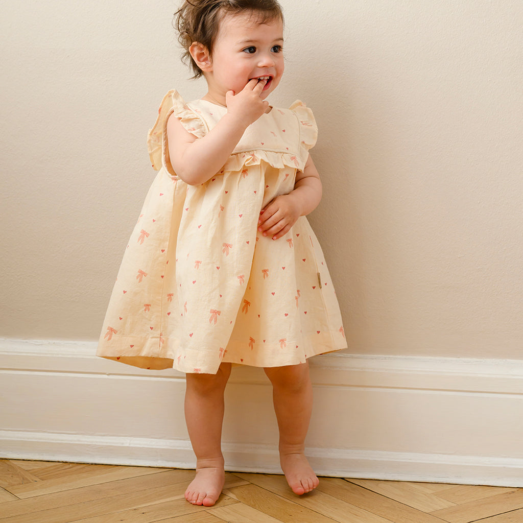 Betty Dress - GOTS - Bows