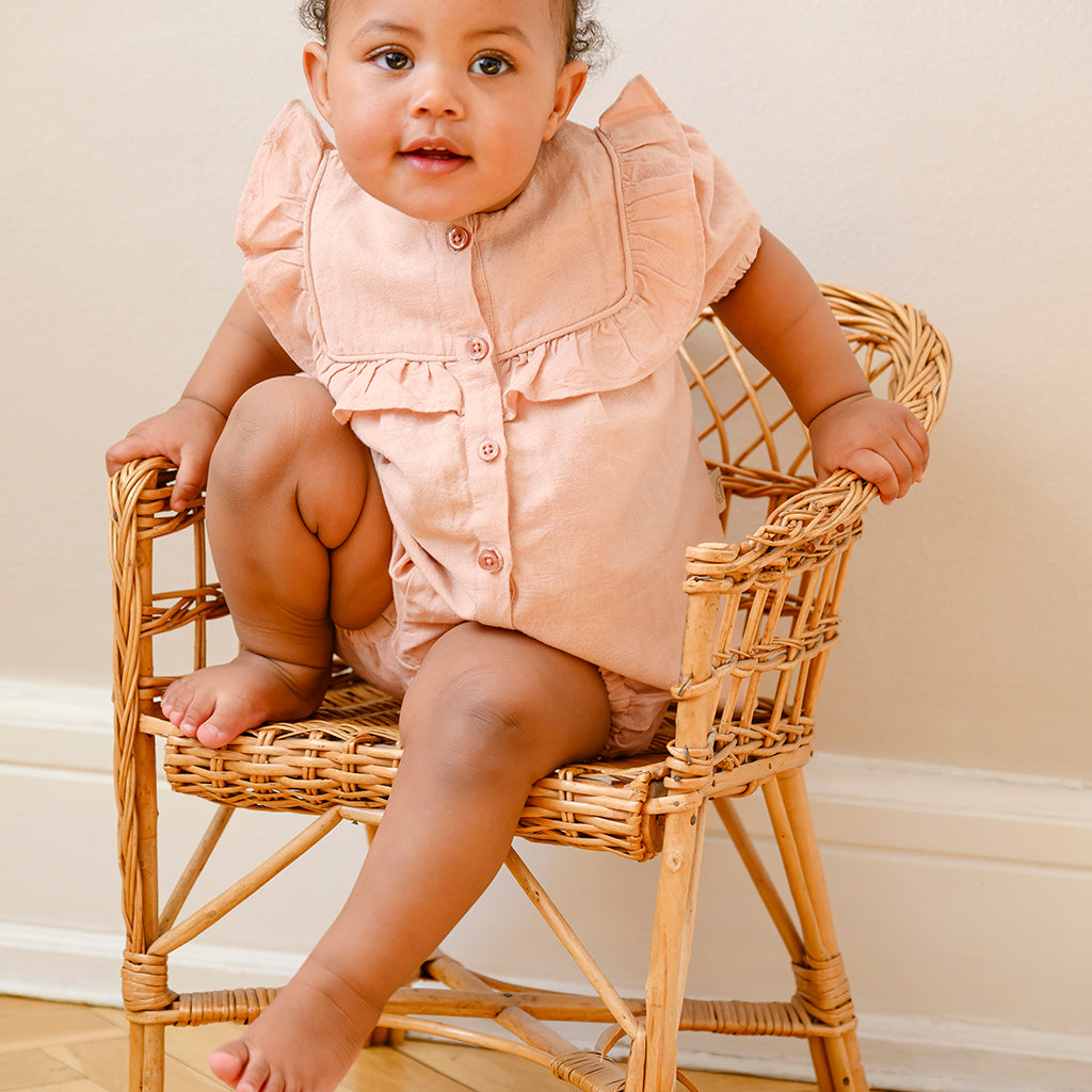 Cleo Blouse - GOTS - Coral