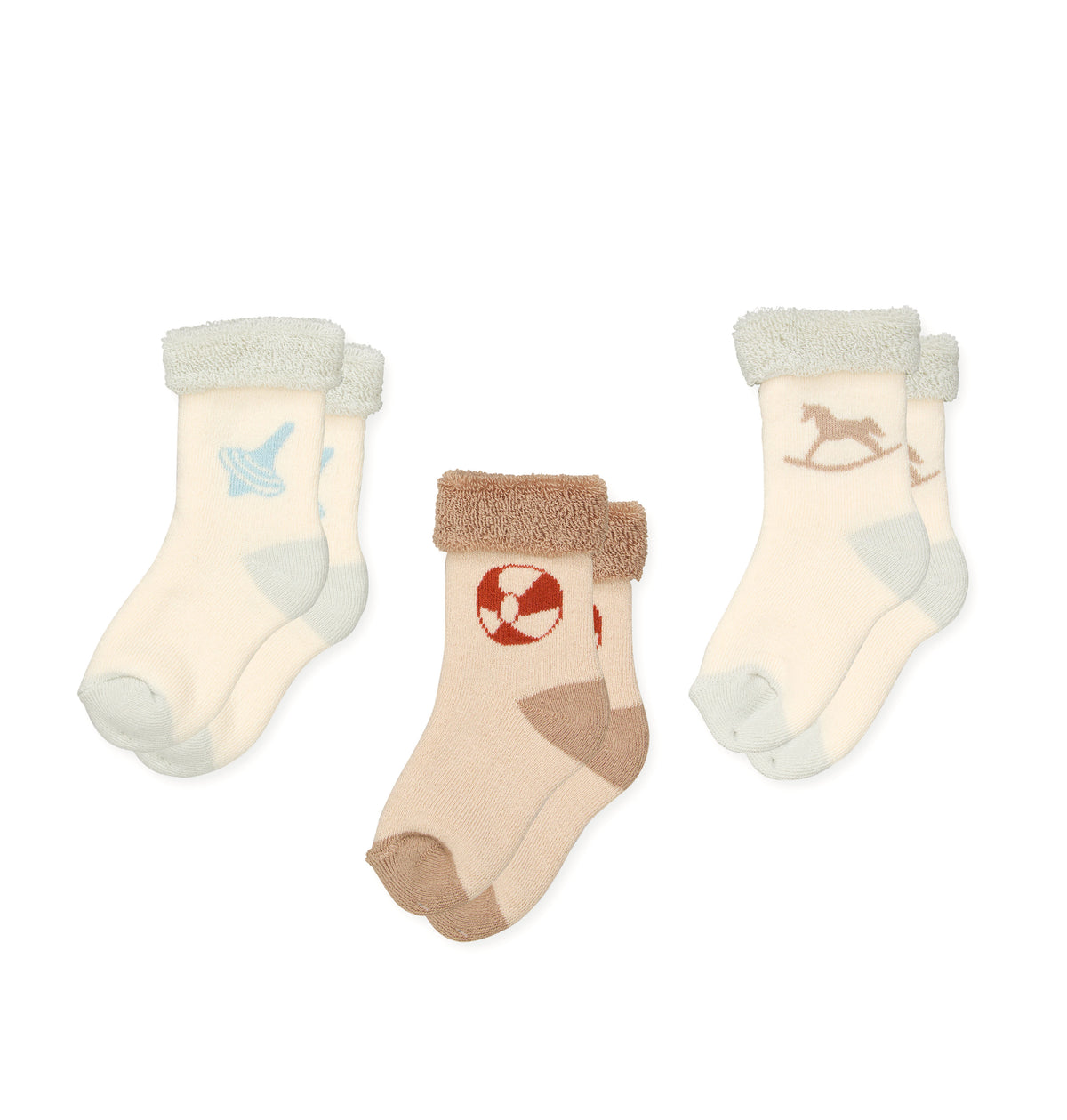 Terry Socks Safi, 3-pack, 13-15 - Vintage Toys