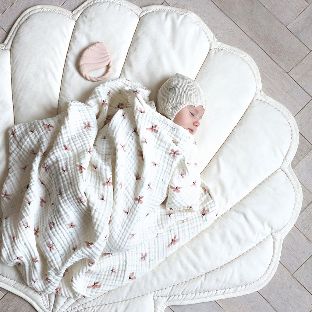 Sea Shell Play Mat - OCS Off-White