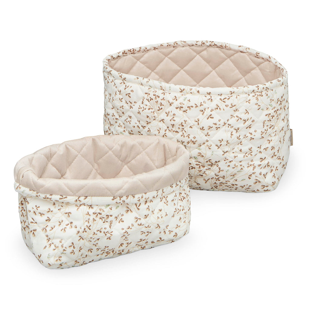 Fabelab Quilted Storage Basket - Ochre Bee
