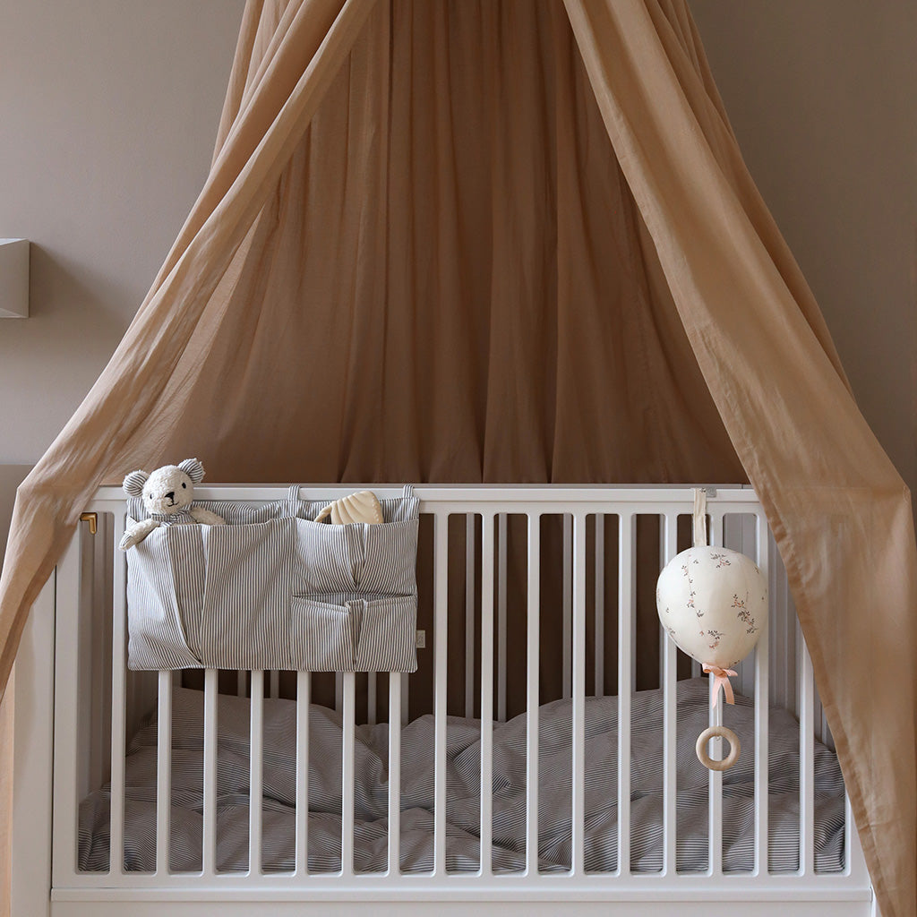 Bedding set, Baby, 70x100cm - GOTS Classic Stripes Blue
