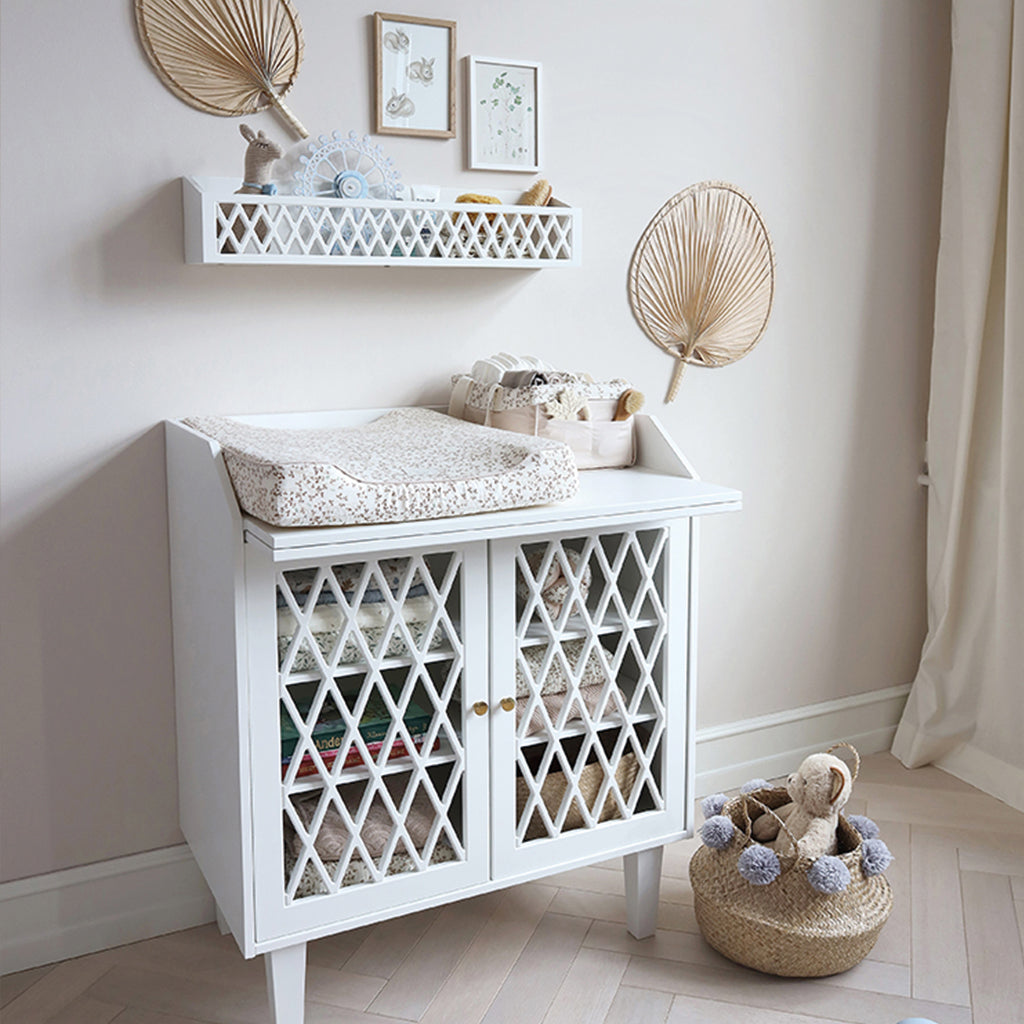 Harlequin Changing Table - White