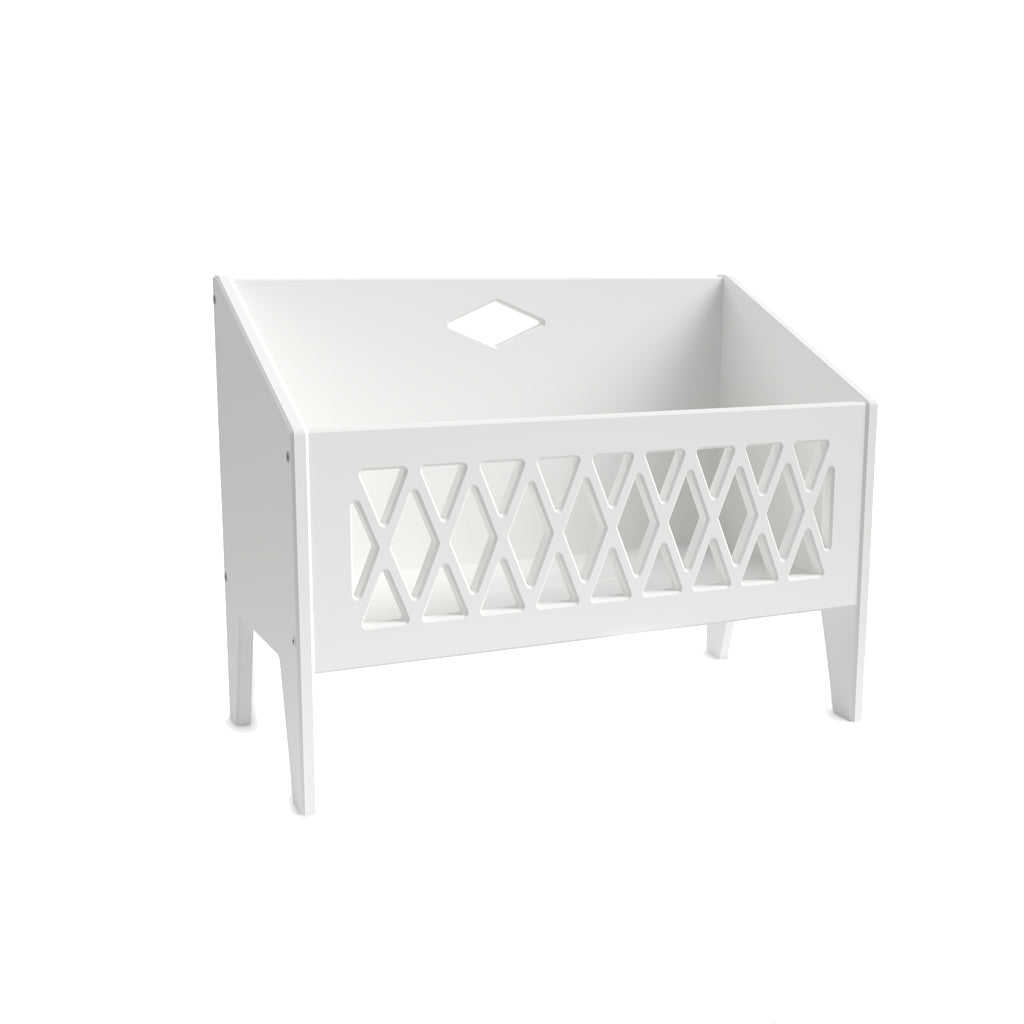 Harlequin Book Bench, FSC Mix - White