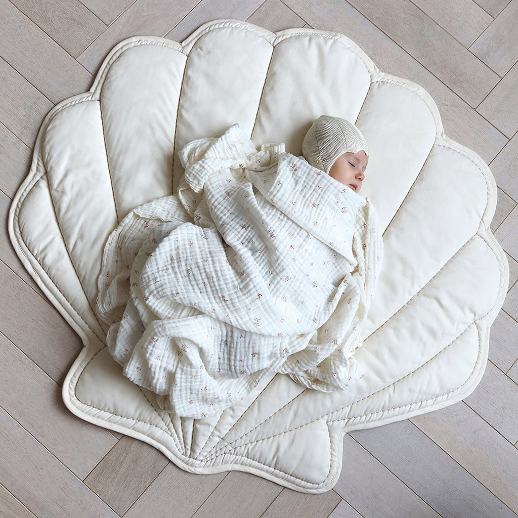 Sea Shell Play Mat - OCS Off-White