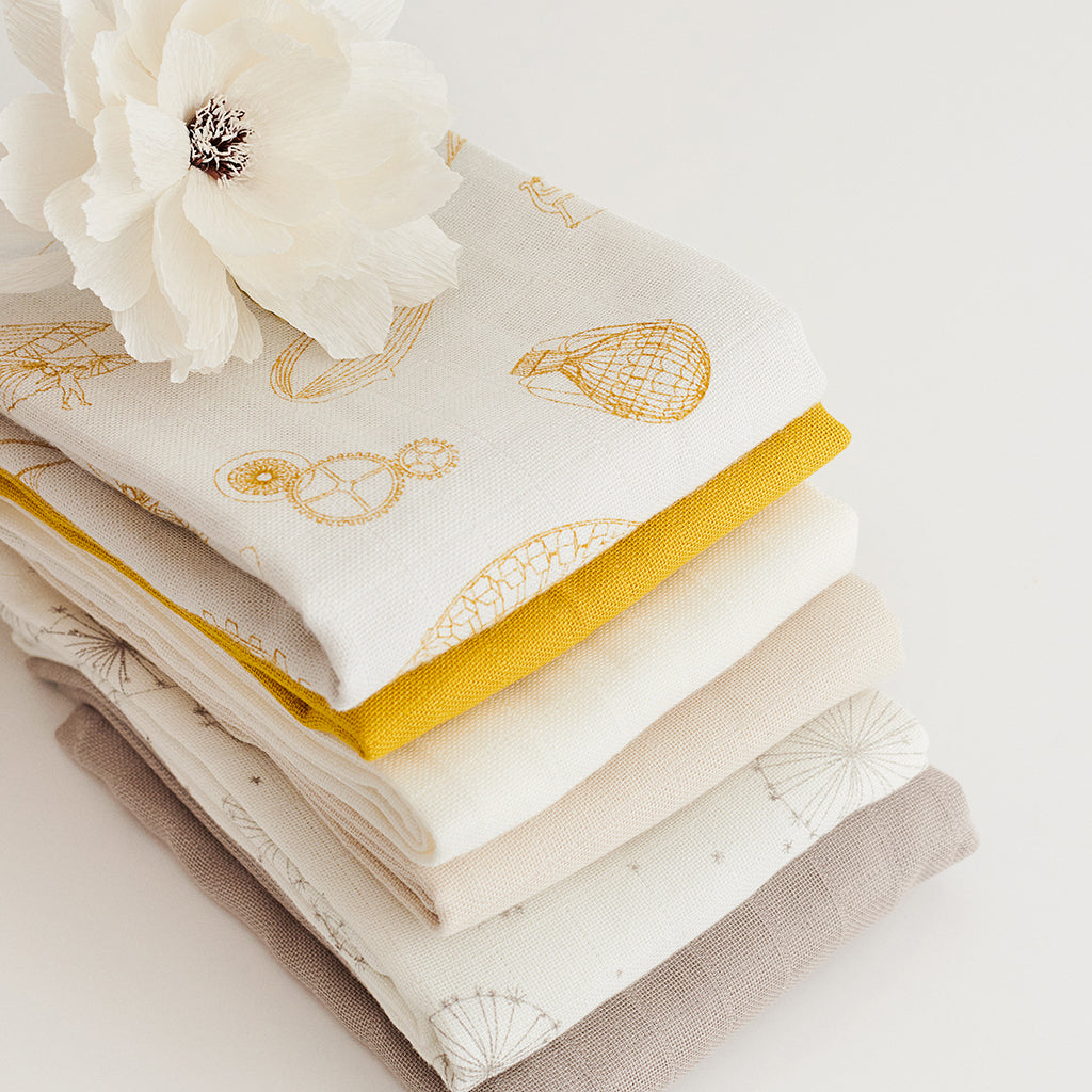 Muslin Cloth, 2-pack - GOTS Hazel
