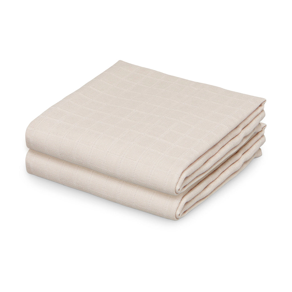 Muslin Cloth, 2-pack - GOTS Almond