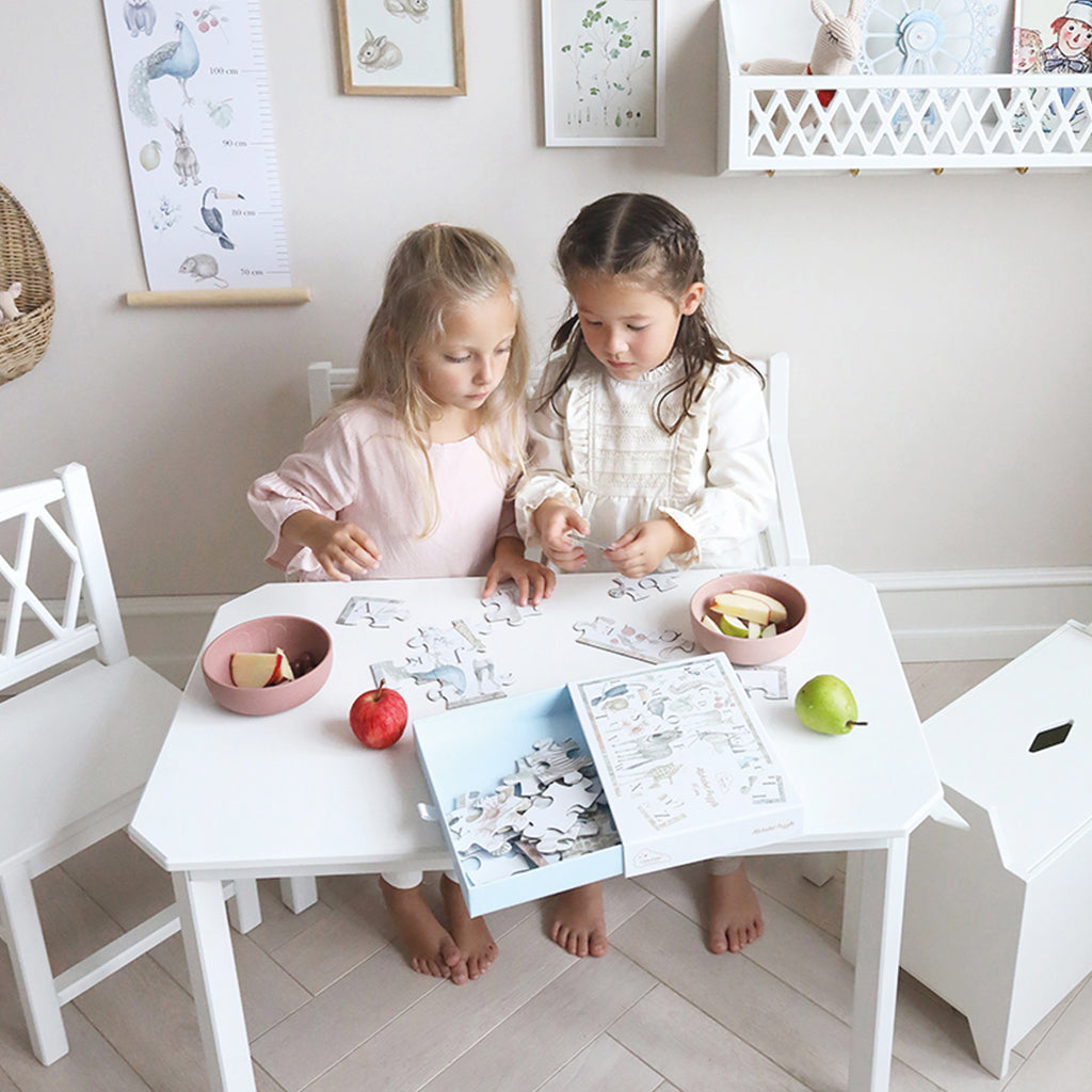 Harlequin Kids Table - White