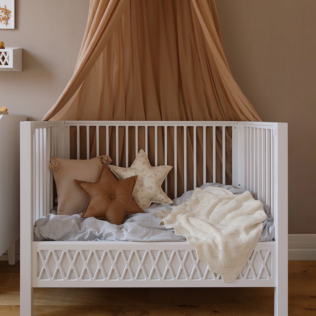 Bedding set, Baby, 70x100cm - GOTS Classic Stripes Blue