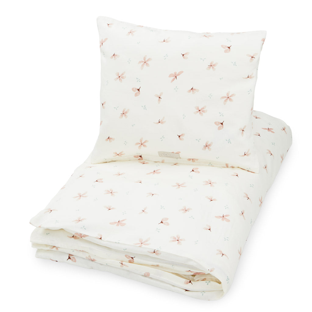 Bedding set, Baby, 70x100cm - GOTS Windflower Creme