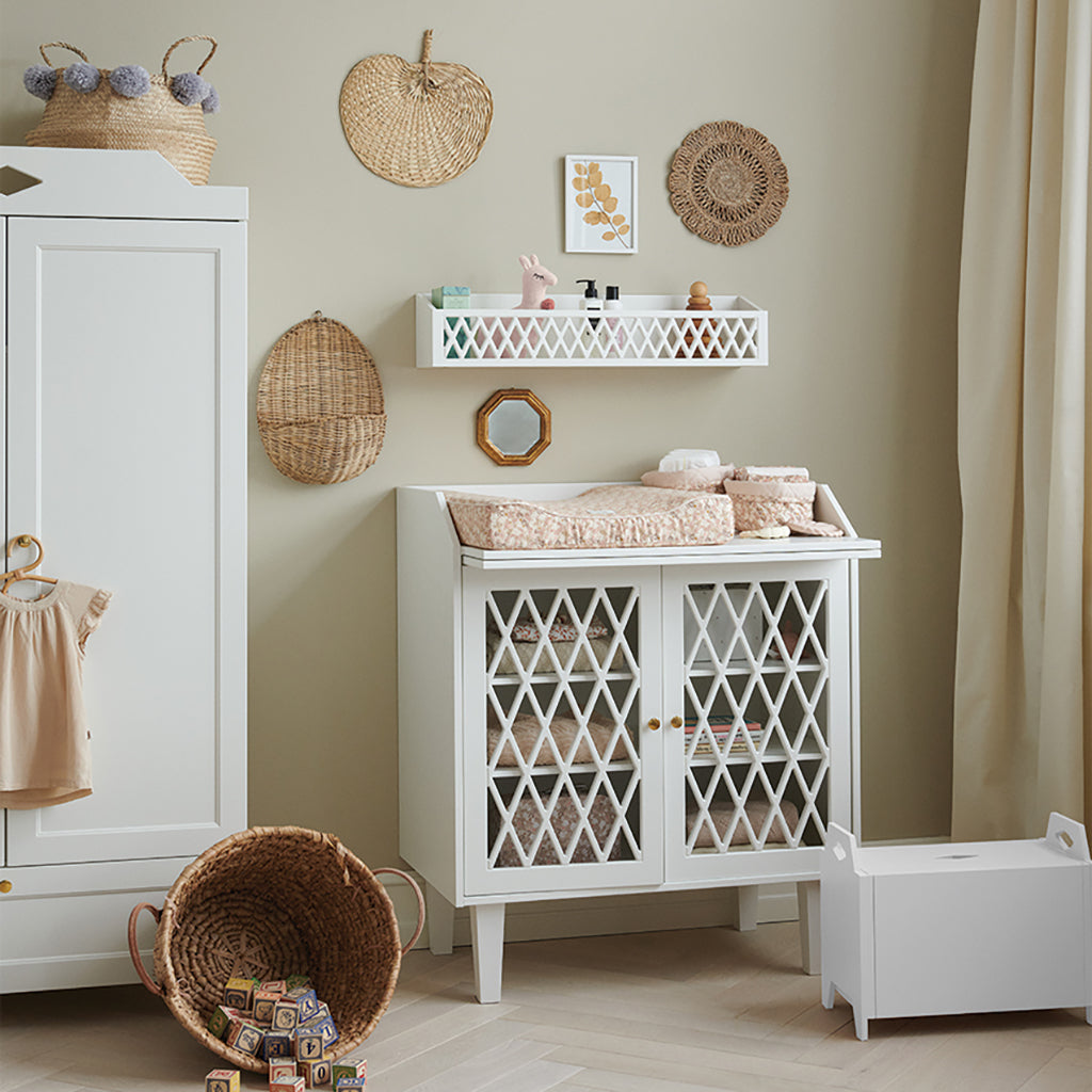 Harlequin Changing Table - White