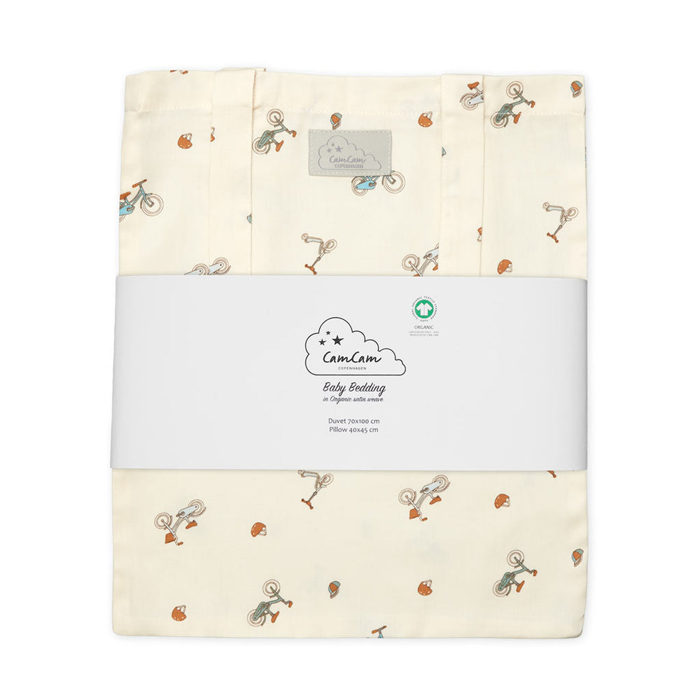 Bedding Set, Baby, 70x100cm - GOTS - Carousel