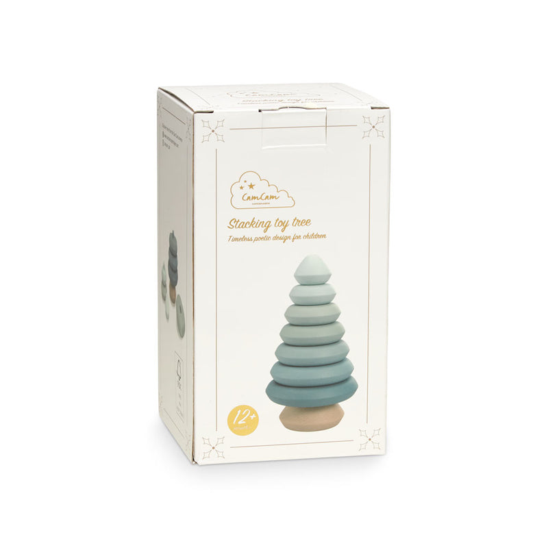 Stacking Toy Tree, FSC 100% - Dusty Green