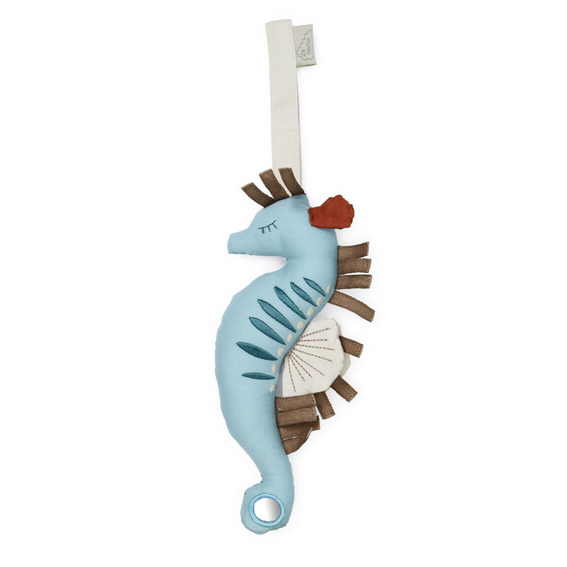Activity Toy, Seahorse - OCS Sand/ Blue
