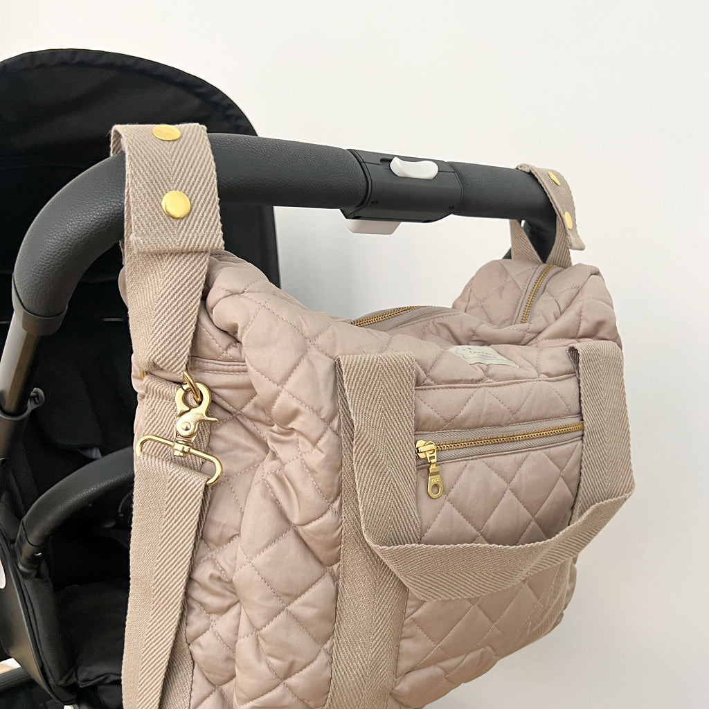 Changing Bag w/pram straps - OCS - Hazel