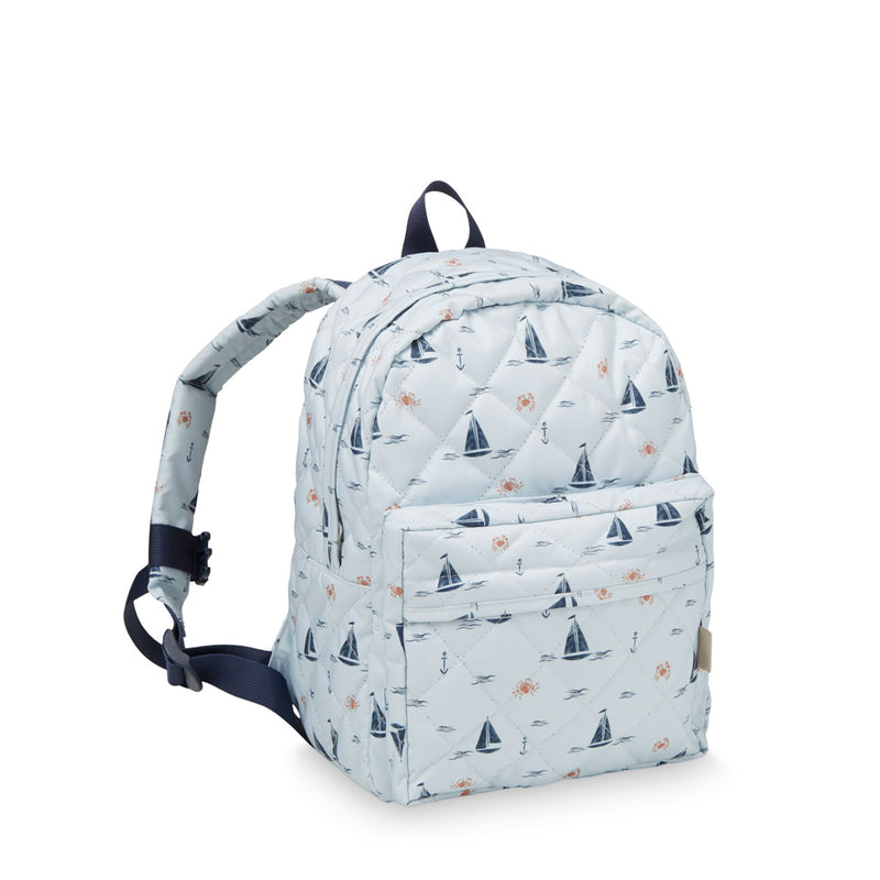 Mini Backpack - Sailboats