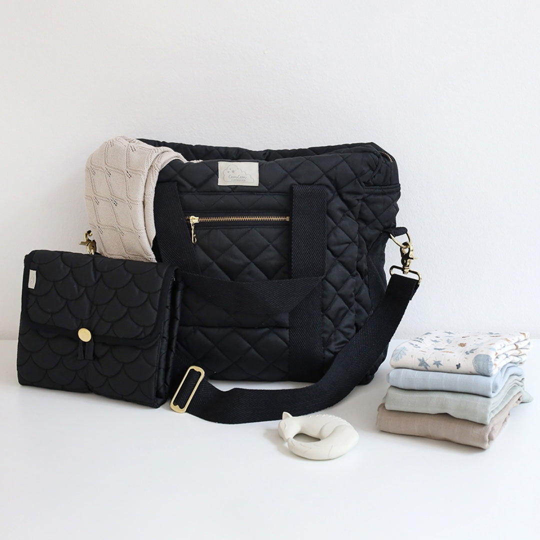 Changing Mat, Quilted - OCS Black