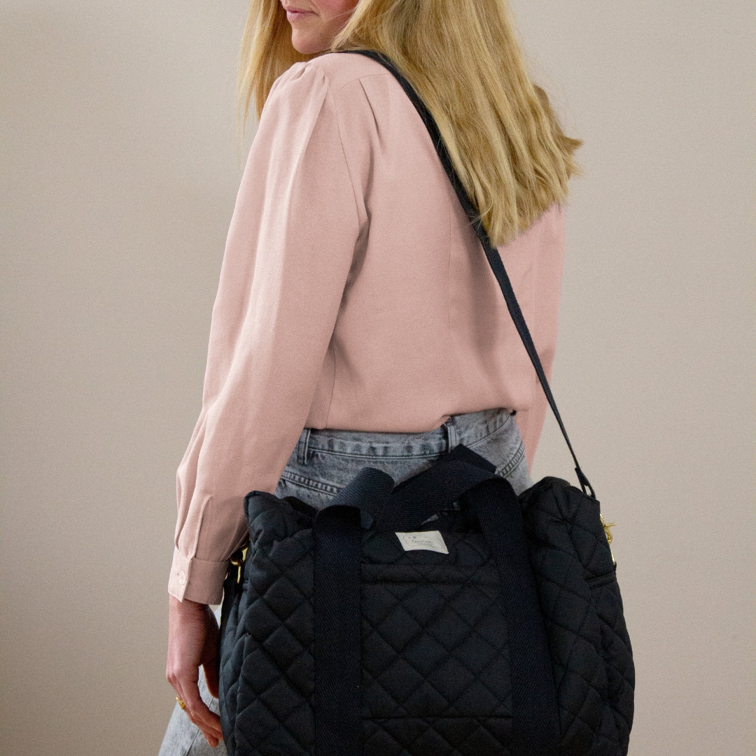 Changing Bag w/pram straps - OCS - Black