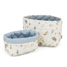 Quilted Storage Basket, Set of Two - OCS - Carousel