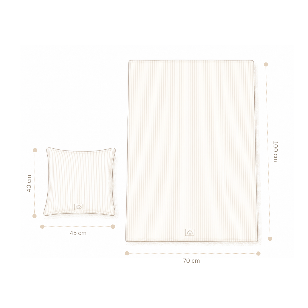 Bedding, Baby, 70x100cm - GOTS Dreamland