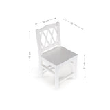 Harlequin Kids Chair - White